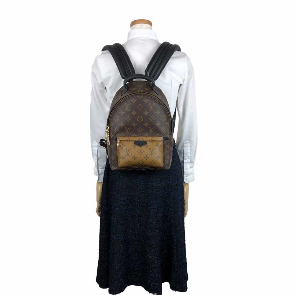 LOUIS VUITTON Brown Monogram Backpack - Picture 12 of 13
